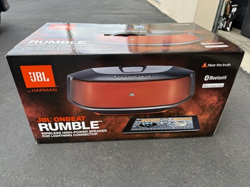 Jbl onbeat rumble speaker dock - onbeat,