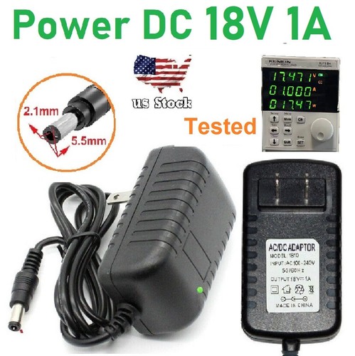 Adattatore 18v testato - ca, 1a